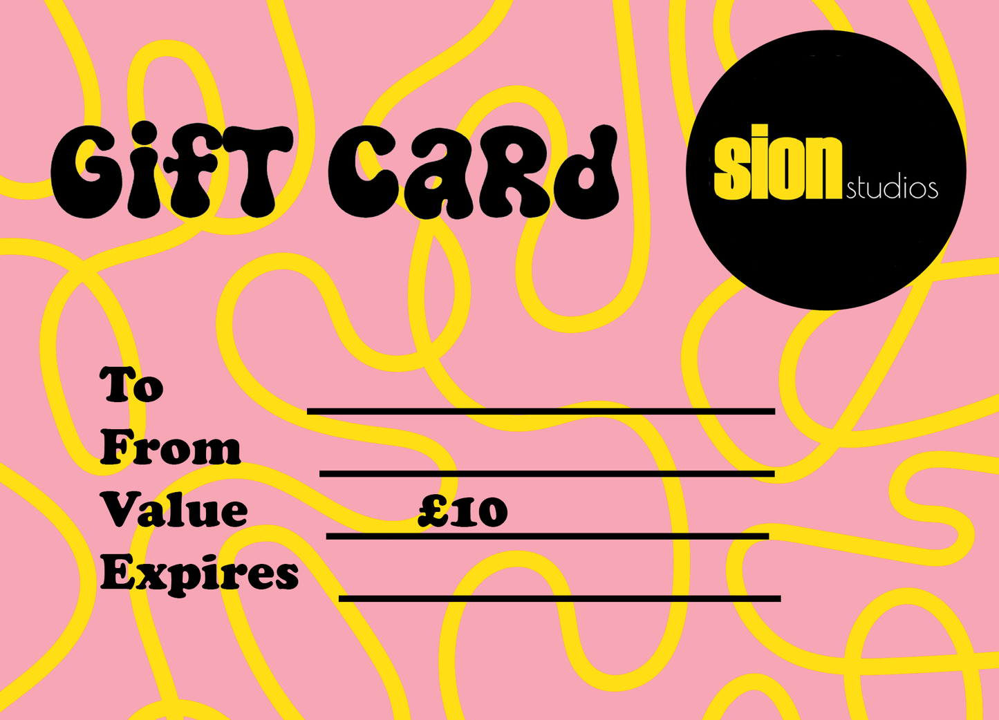 Sion Studios Gift Card